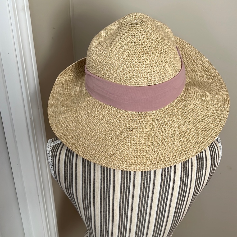 Nine West Beach Sun Hat With Bow